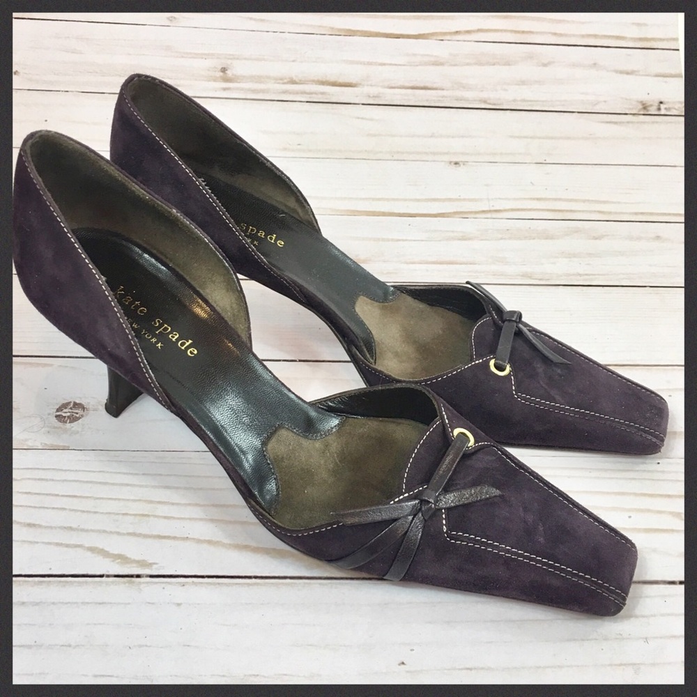 kate spade kitten heel shoes